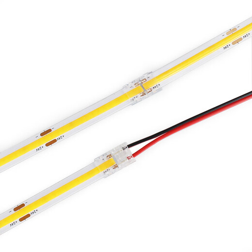 Start COB lamp with led solderless head accessories low voltage quick connector crystal head 2P/8mm - 5 solderless butt joints