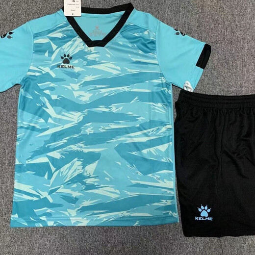 卡尔美（KELME）卡尔美运动短袖比赛训练速干印字定制足球套装成人队服儿童男女球 1003 橙色 3XS(身高115-125)