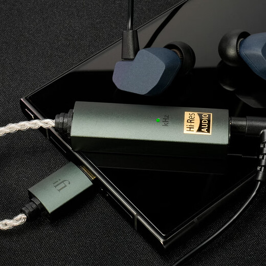 Yuerfa iFi GO Link Music Little Tail 3.5 Port GO Link MAX 4.4 Portable HIFI Lossless Decoding Headphone Amplifier All-in-one Mobile Phone MQA Decoding GO Link MAX4.4 Little Tail Type-C Interface