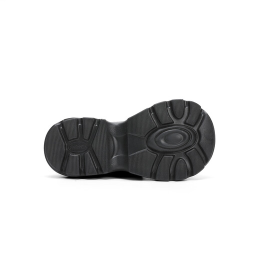 Ouder hiver neuf bottes de chaussettes en lycra pour les femmes imperméables et non glissées épaisse semelles rehaussées bottes martin authentiques en cuir singulier