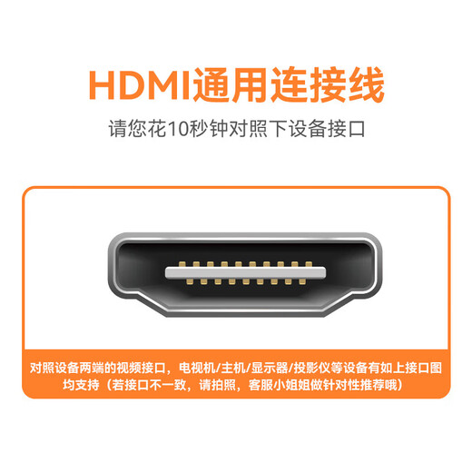 胜为（shengwei）HDMI线2.1版 2米 8K60Hz 4K240Hz 笔记本电脑机顶盒显示器投影仪视频连接线 AHH4020G 兼容HDMI2.0