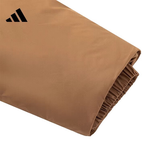 阿迪达斯（adidas）Adidas阿迪达斯男装2024冬季新款连帽保暖面包羽绒服JV6189 沙漠棕|JV6189 M