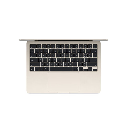 Apple/Apple AI notebook/2025 MacBook Air 13-inch M4 (10+10 core) 16G 512G starlight color computer MW103CH/A