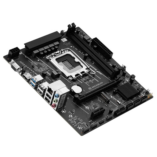 Maxsun MS-Challenger H610M-D PC Gaming La placa base admite DDR4 CPU 12100/13100/12400F (Intel H610/LGA 1700)