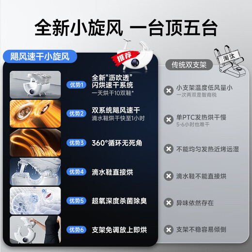 NK 2025 new product shoe dryer, sterilization and deodorization all-in-one shoe cleaner, shoe cleaner, shoe dryer, shoe dryer, shoe dryer, household shoe dryer, shoe dryer, small cyclone S3, hurricane speed drying, deep deodorization