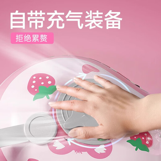 Gretzka baby swimming ring under armpits 1-3 years old household baby newborn bathing anti-turning sitting ring thickened lying ring Green Wingshock integrated pressing inflatable [thickened material, safe and air leakage]