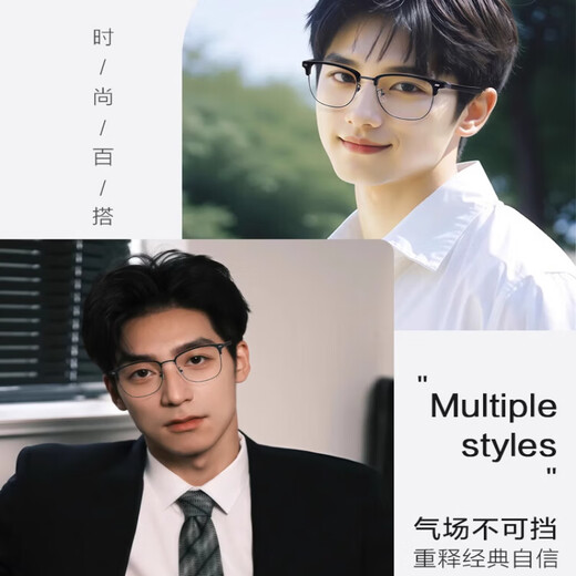 Sa Wang [Deutschland] Lesebrille mit langer und nahezu intelligenter Zoom 100-700 Grad Automatischer Einstellungsgrad Anti-Blau-Licht Neues Modell-Schwarz-Silber-Rahmen [Smart Zoom] Freies Blaulicht-Inspektionslicht