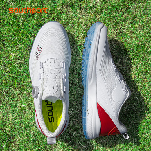 Southport golf shoes 25 autumn men's shoes are light and stable, using British Coats waterproof stitching, TPU soles, white and black, free socks with an order 42