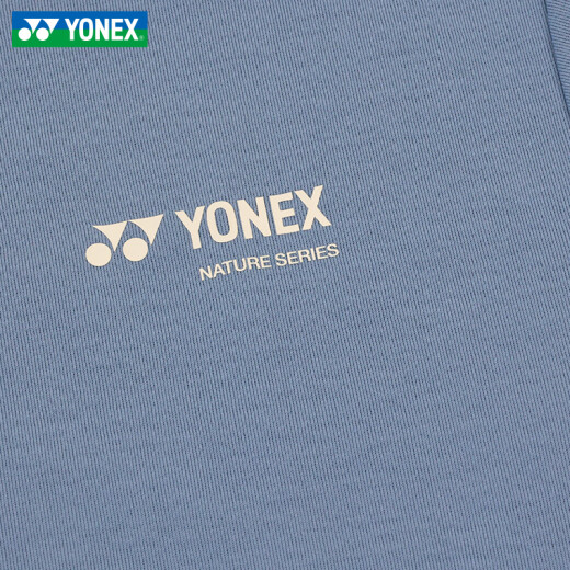 Yonex 25 Nouveau badminton uniforme court à manches courtes édition Love Culture Shirt Men and Women T-shirt 16833/16835 féminin à manches courtes 16835CR-456 ICE BEIGE XL