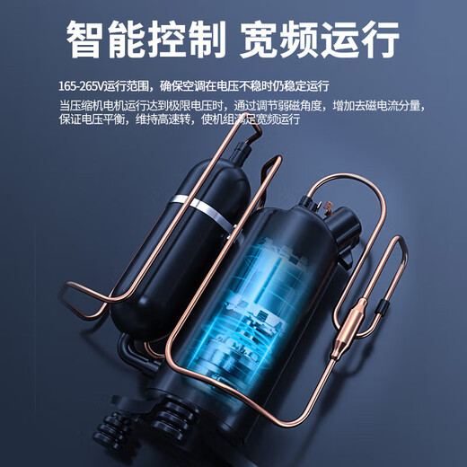 Gree central air conditioner FREE S one-to-two, one-to-three, full DC variable frequency hanging machine, cabinet machine, duct machine multi-connected 4 hp first-class energy efficiency central air conditioner 4 hp first-class energy efficiency (1.5+1.5+1.5) package installation