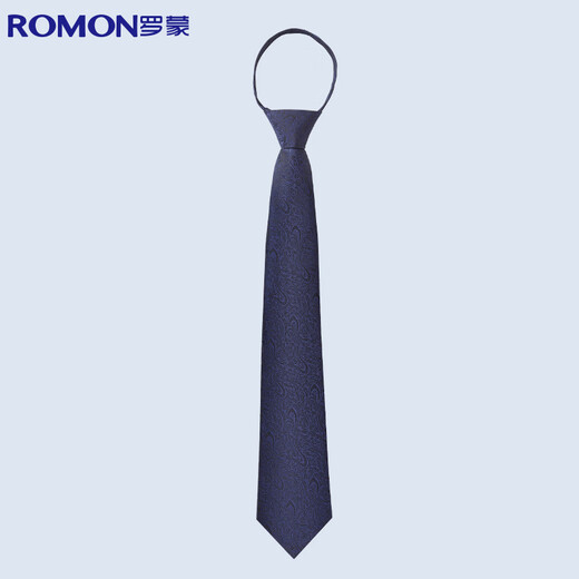 Romon men's tie 8cm hands-free business easy-to-tie classic versatile wedding professional fashion gift box for boyfriend