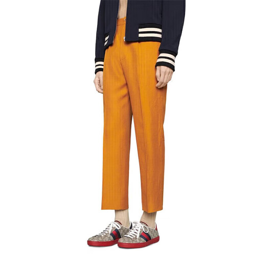 古驰（GUCCI）男鞋 时尚经典复古LOGO印花休闲板鞋运动鞋 乌木色429445 96G50 9767 39 5/39