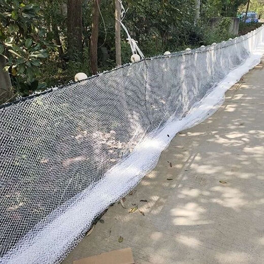 Nylon net custom-made nylon net new mesh pull net lifting net breeding net net moving net fishing net is soft and does not hurt fish 6 strands of nylon 0.7 cm 2 meters wide and then long how many meters long it takes to take a few pieces/piece to represent the number of meters