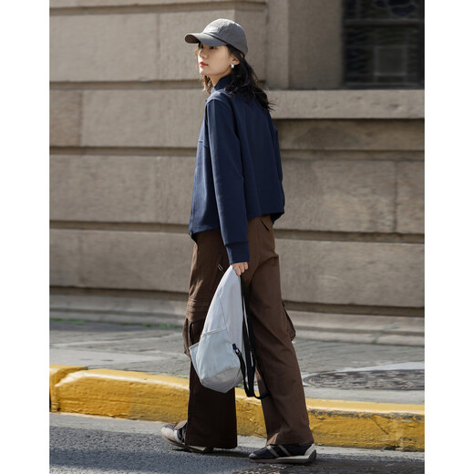 Demana [intelligent casual style] spring fashionable split-piece stand collar comfortable air layered meat short women's jacket
