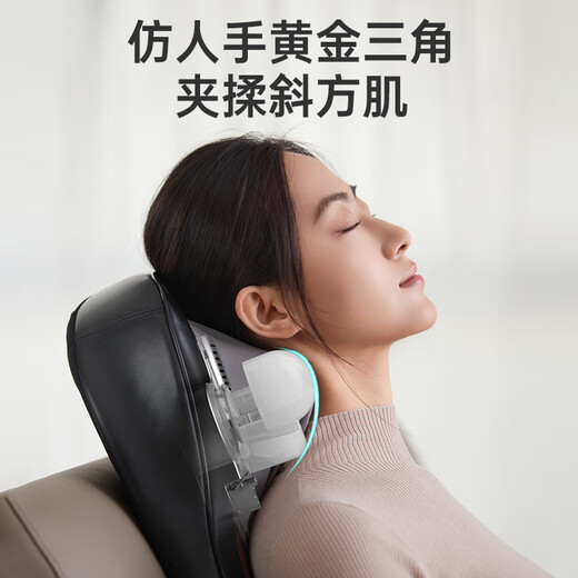 凯伦诗（CLORIS）【京东自营】德国智能按摩垫腰背靠垫颈椎按摩器家用车载按摩坐垫 送父亲节日礼物S19