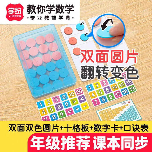 Galaxy Star 2025 Xuefen Primer grado 2 Nuevo edición Beijing Beijing University Edition Mathematics Teaching Aids Conjunto completo de gráficos geométricos Diagrama Diagrama Diagrama Diagrama Diagrama Diagrama de monedas 9717 [Contador Conjunto de monedas]