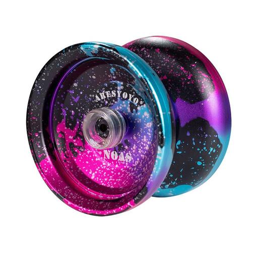 智宙悠悠球比赛专用金属死睡眠10珠轴承溜溜球玩具铝合金yoyo gm黑橙银