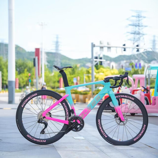 ELVES精灵法拉斯evo+25款超轻碳纤维车自组自行车旅行公路车 +7170+康卡斯碳轮【整车】 其他