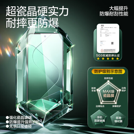 闪魔（SmartDevil）适用于oppofindx8钢化膜Find X8手机膜清全覆盖无白边自动除尘抗指纹保护膜 顺滑|巨防爆 2片+无尘舱 适用oppofindx8贴坏包赔