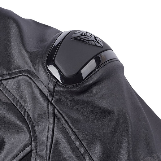 Duhan 2168 Black Motorcycle Riding Suit Men's Four Seasons Universal Motorcycle Leather Suit Anti-fall Warm Racing Suit Rider Suit XL