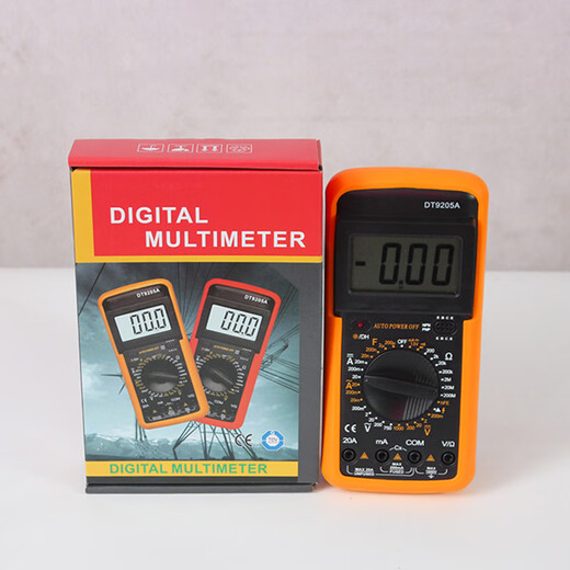Kunlinyi hoher Präzision digitaler Multimeter DT9205A Messung großer Kapazität Multimeter Zeigertyp Messstift