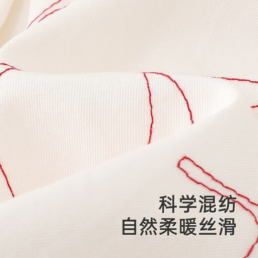 Ying's Haute Couture Series Children's Shirts Spring and Summer Mulberry Silk Long-Sleeved Shirts for Boys and Girls 2025 New Light Apricot White cm 110