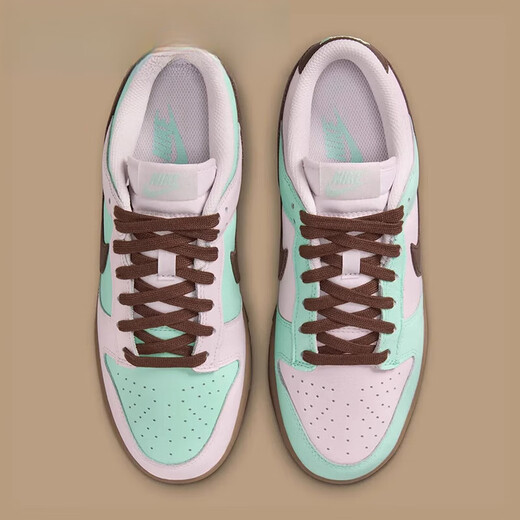 Nike (NIKE) DunkLow pink green brown low top retro sports and casual shoes IH0821-679 IH0821-679 women 37.5