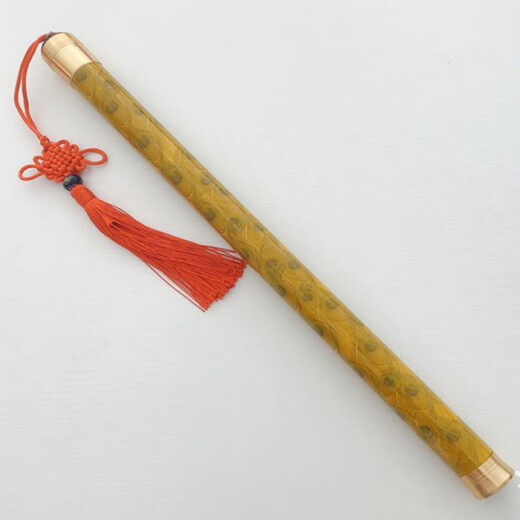 Huangshi Yangqin Bambusrohr Fiberglas Piano Bambusrohrhülle Massivholz Sandelholz Anti-Acise Bambus Gelenkfarbe Yangqin Bambusrohr kann mit einem Zither-Rohr-Federmuster Klavier Bambusrohr ausgestattet werden