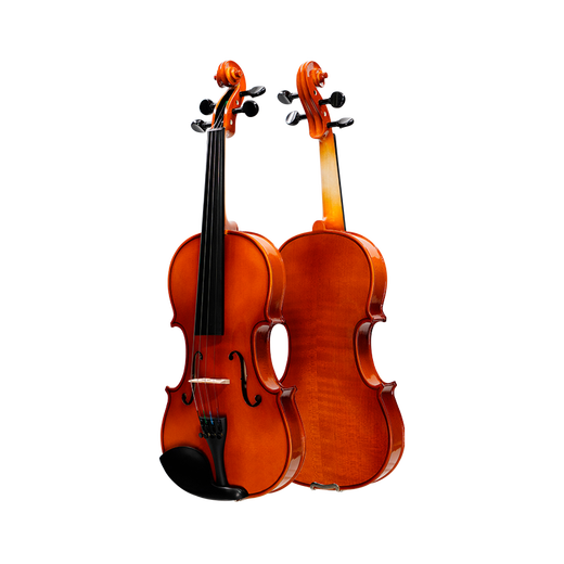 Algodón rojo (Kapok) Material de madera maciza hecha a mano Violín europeo NS-40 para niños y estudiantes Examen de calificación para principiantes Violín