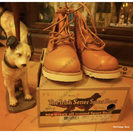 Red Wing (Red Wing)98719107LrishSetter Dog Standard Work Boots Men's Martin Boots 9871D Dog Standard First-Class Product Waiting for Restocking Japan Limited to 10