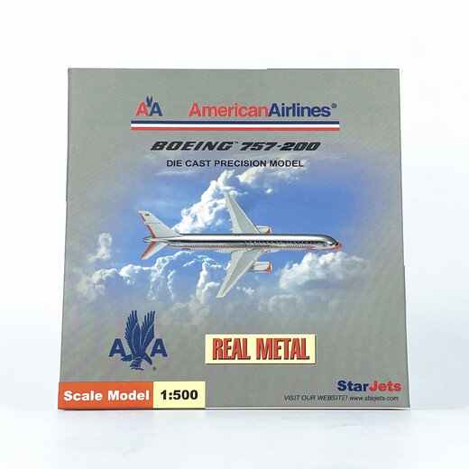 
Kaiser Boeing 7571:500 Aviation Boeing 757-200 passenger aircraft N679AN aircraft model alloy finished product