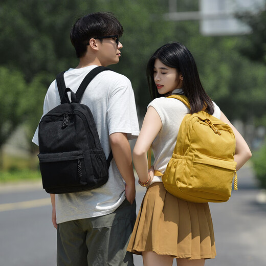 [imprescindible para la escuela] mochila de mochila ligera y casual de gran capacidad para hombres y mujeres mochilas Chaoharajuku estudiantes de secundaria y senior de secundaria