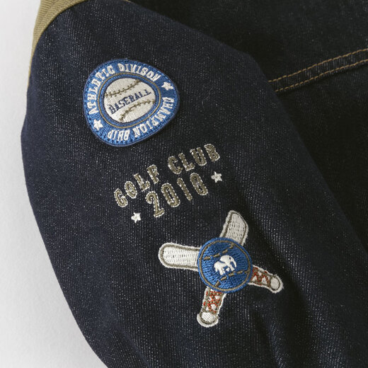 David Bella shopping mall same style children's jacket boys' denim tops big children's autumn jackets