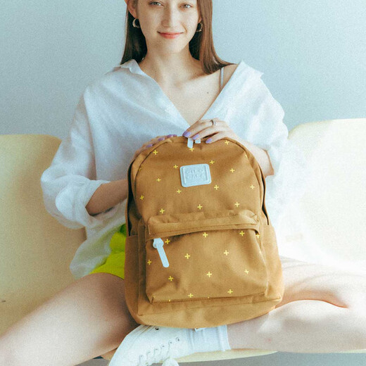 CILOCALA-KEYBO series backpack fashion waterproof computer bag middle school school bag backpack backpack GUAVA