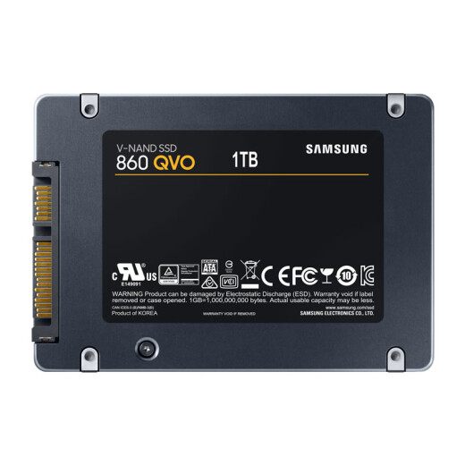 Samsung (SAMSUNG) 1TBSSD solid state drive SATA3.0 interface 860QVO (MZ-76Q1T0B)