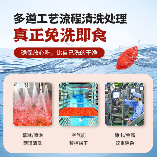 雷允上青海高端特优级有机枸杞105g无硫无熏独立袋装面洗泡水泡茶 特优级105g【嚼着吃的好枸杞】