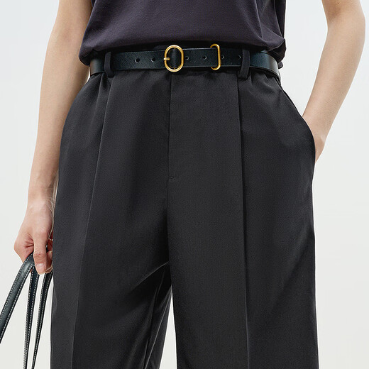 
LESS [Same Model in Shopping Mall/Xun Series] 2025 Summer New Full Wool S S
