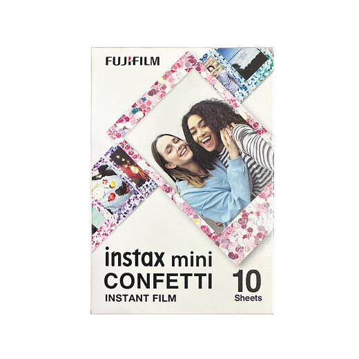 FUJIFILM instant photo paper is suitable for miniSE/11/12/99 white edge/color edge photo paper SQ square WIDE wide series photo paper mini Huayu 10 sheets