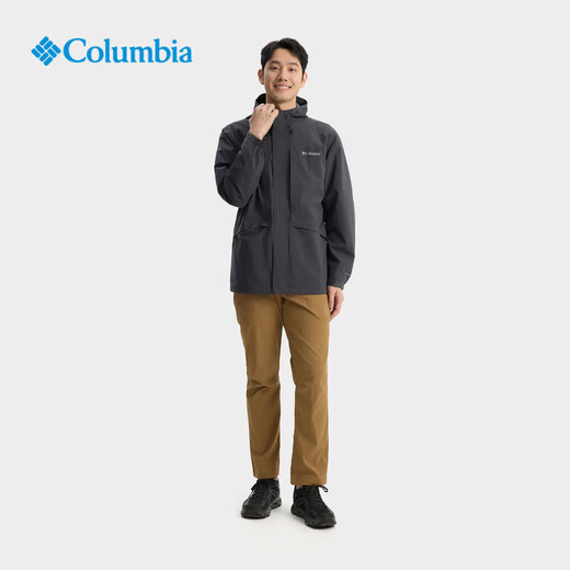 Columbia哥伦比亚2025春夏户外男装防水防风夹克徒步外套单层冲锋衣XE4839 011 M （175/96A）