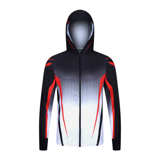 Pulian outdoor sun protection fishing clothing men's summer thin ice silk breathable quick-drying clothing fashionable sun protection clothing customized Yage gray clothing 4XL190-210Jin Jin equals 0.5 kg one size