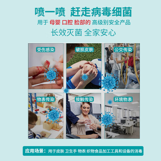 9930 Body Disinfection 95ml Anti-infection sterilization safe and non-irritating mother and child suitable for white