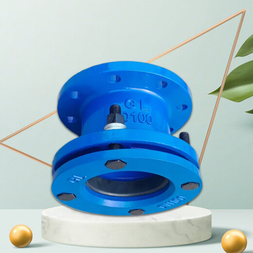 XMSJ多功能管道连接器球墨铸铁防脱法兰甲管双向接头柔性伸缩节过滤器 甲管DN1000*360L 外径1048mm使