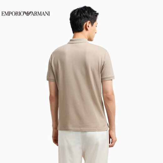 阿玛尼EMPORIO ARMANI【礼物】25春夏EA男士短袖翻领Polo衫