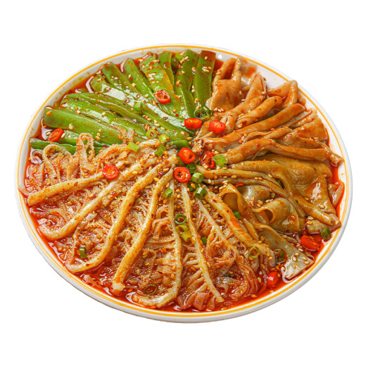 
Patong cold-eating thousand-layer belly + duck intestine + tribute dishes three-piece independent packaging combination 1390g source direct delivery