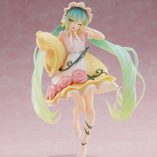 正版现货 TAITO Fashion系列 初音未来 休闲装 景品手办玩具礼物 初音未来睡美人《高约18cm》