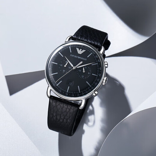ARMANIA AMA WATCH NI MENSER PILOTE -Serie elektronischer Quarz Uhr für den Freund AR11201 Deep AR11143 Dunkelgrau
