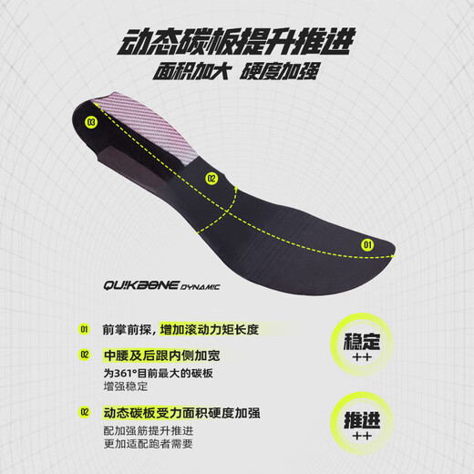 361°运动鞋男鞋飞飚future2专业马拉松竞速跑步鞋子男672512201-3