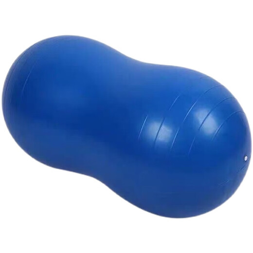 Zailu Yoga Peanut Ball Large Thickened Explosion-proof Pilates Pregnant Women Midwifery Waist Rehabilitation Sensory Training Equipment Red Peanut Ball Air Pump to Remove Air Blockage