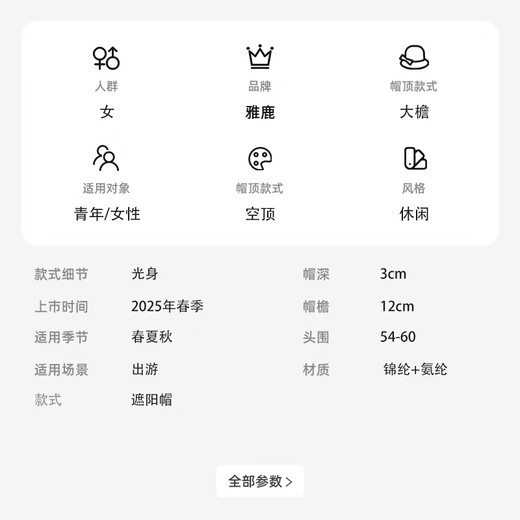 Yalu sun hat women's summer anti-UV large brim face-covering sun hat showing face small hollow top sun hat