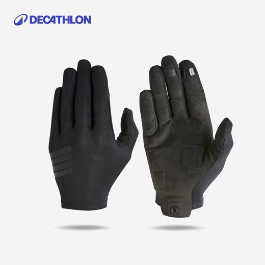 Decathlon cycling gloves road bike spring and summer full-finger cycling gloves touch screen shock-absorbing gloves mountain bike-4438927